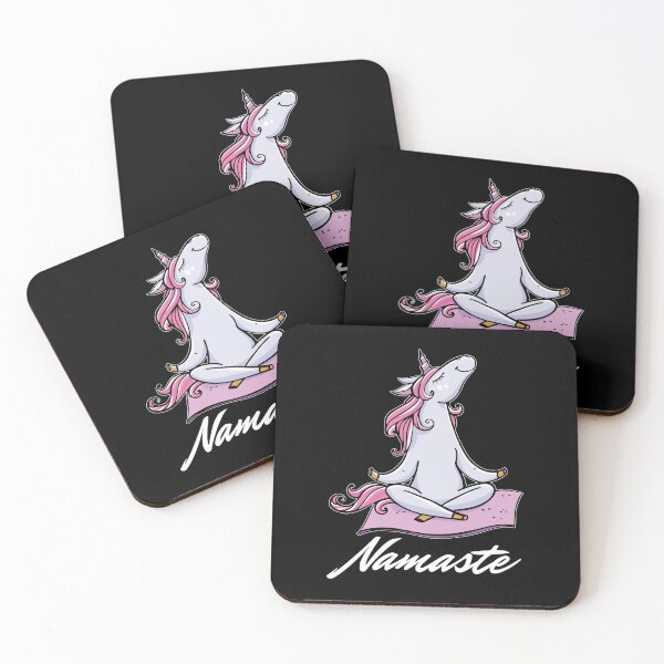 Item preview, Yoga Unicorn | Namaste Rainbow Meditation designed and sold by anziehend.