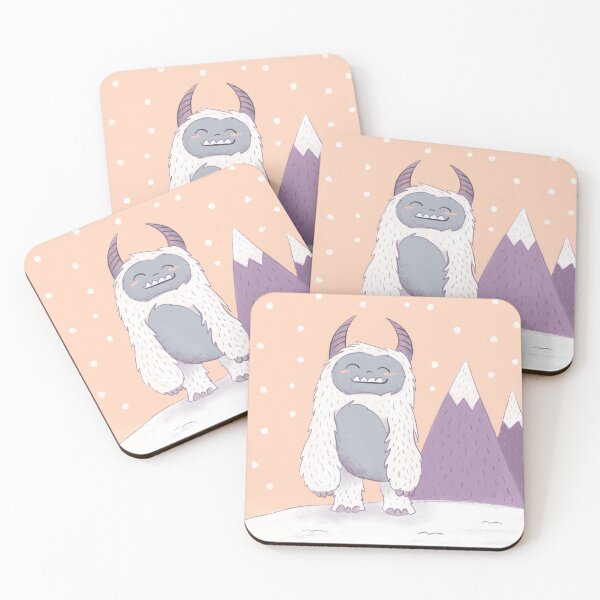 Item preview, Happy Yeti designed and sold by latheandquill.