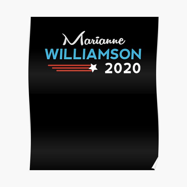Marianne Williamson for President 2020 Election Poster