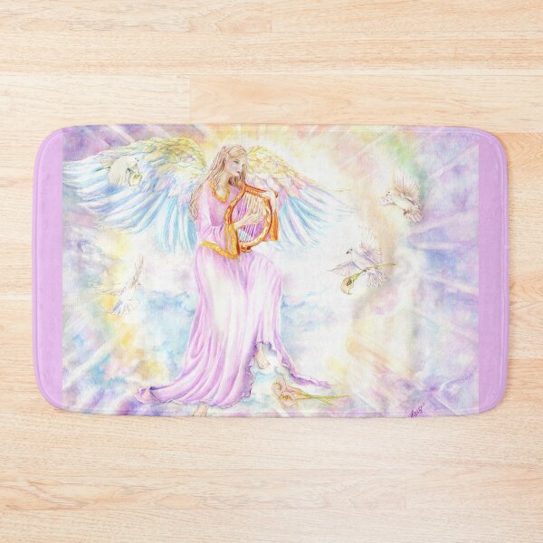 Item preview, Glow Angel, Angel Playing with Lyre designed and sold by Cristina  Hansen.