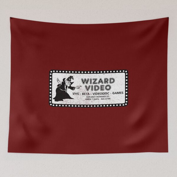 Item preview, Wizard Video (distressed) designed and sold by GloopTrekker.