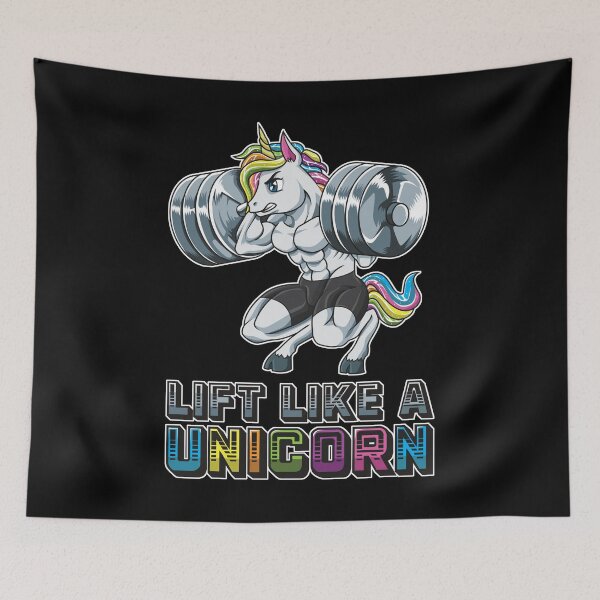 Item preview, Lift Like A Unicorn | Fitness Weightlifting Muscle designed and sold by anziehend.
