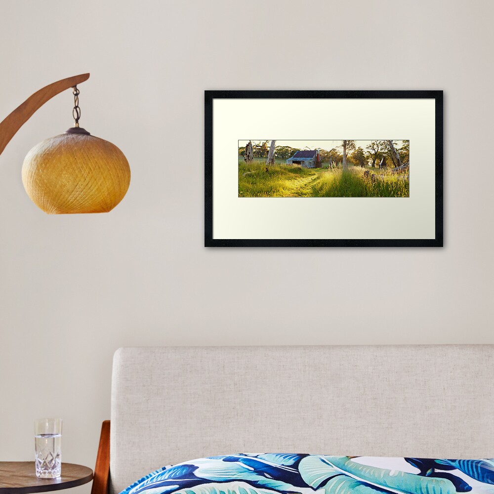 Gooandra Homestead, Kosciuszko, New South Wales, Australia Framed Art Print