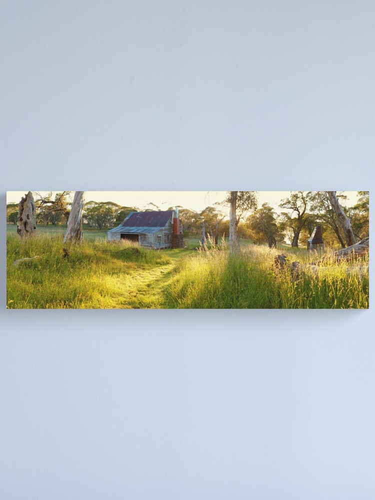 Thumbnail 1 of 3, Canvas Print, Gooandra Homestead, Kosciuszko, New South Wales, Australia designed and sold by Chockstone.