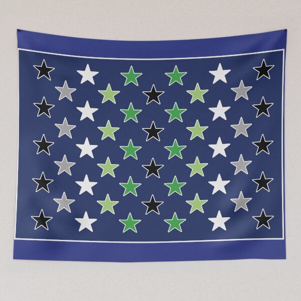 Item preview, Aromantic Pride Flag designed and sold by ShowYourPRIDE.