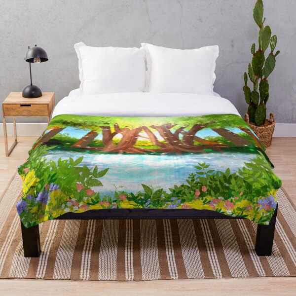 Item preview, Pretty Forest Scenery designed and sold by Poetic Patterns Studio.