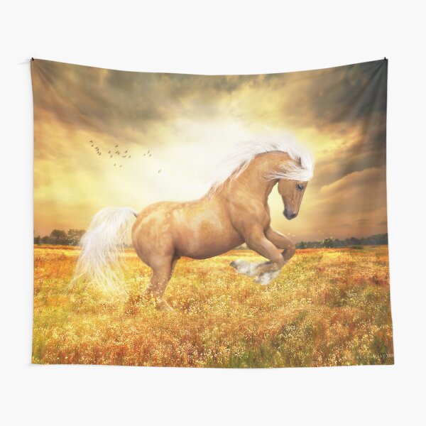 Palomino Horse Sundance Tapestry