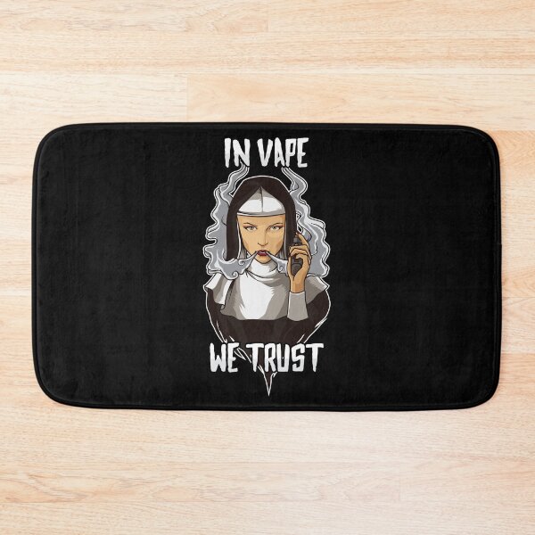 Item preview, In Vape We Trust | Vaping Nun | Religion God designed and sold by anziehend.