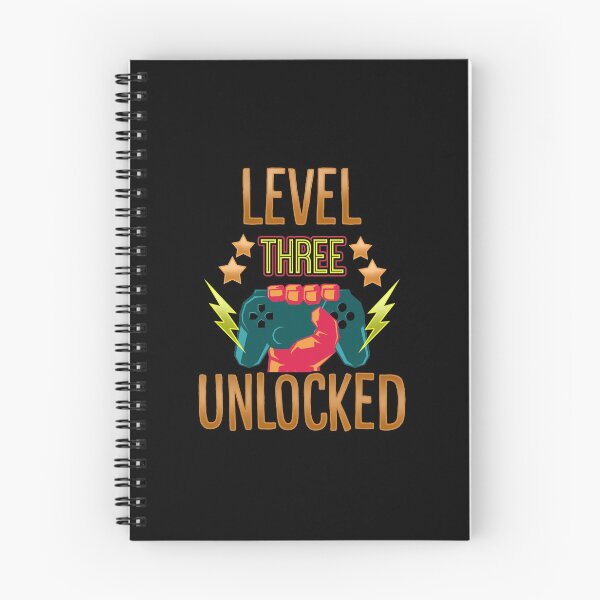 Item preview, Level Three Unlocked | Gamer Birthday Gift Kids designed and sold by anziehend.