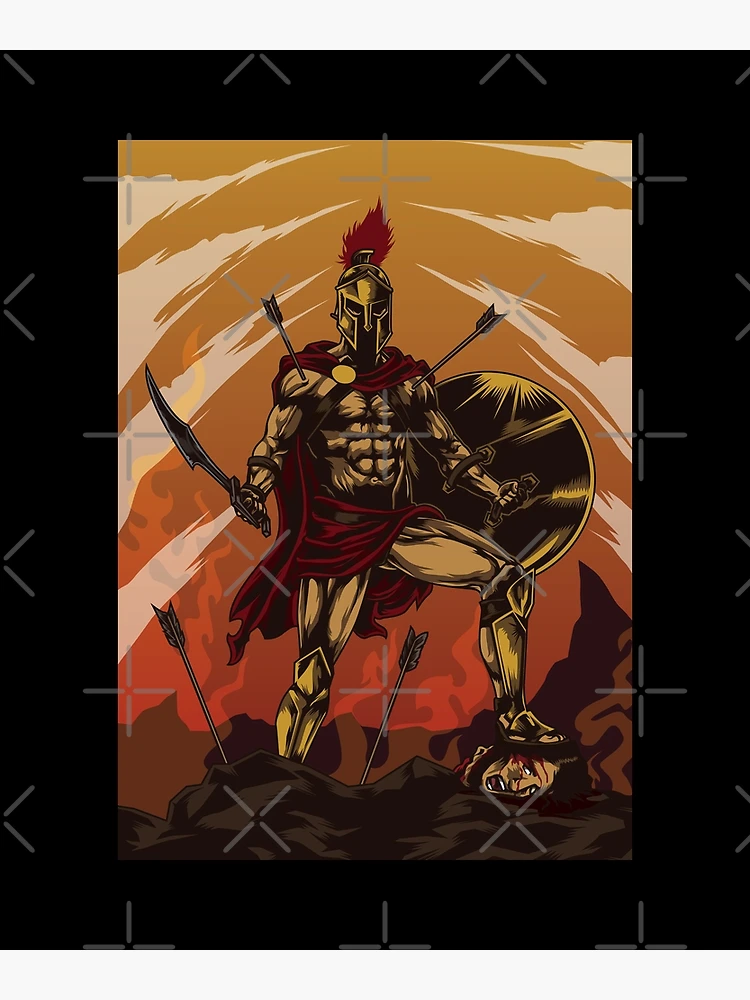 Spartan Hoplite Pain Is Your Friend Poster Spartan Armor -  Portugal