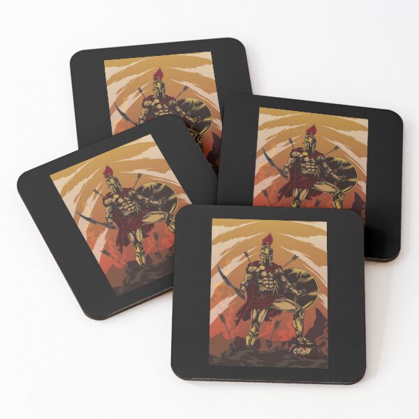 Item preview, Spartan Warrior Triumphs Over His Enemies designed and sold by anziehend.