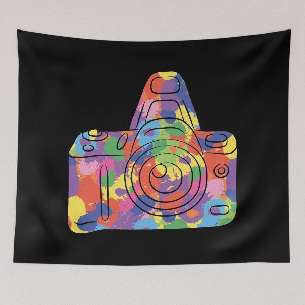 Item preview, Colorful Camera - Colors Photography Photographer Photo designed and sold by anziehend.
