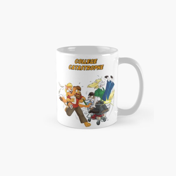 College Catastrophe - Mug - Molten metal Classic Mug