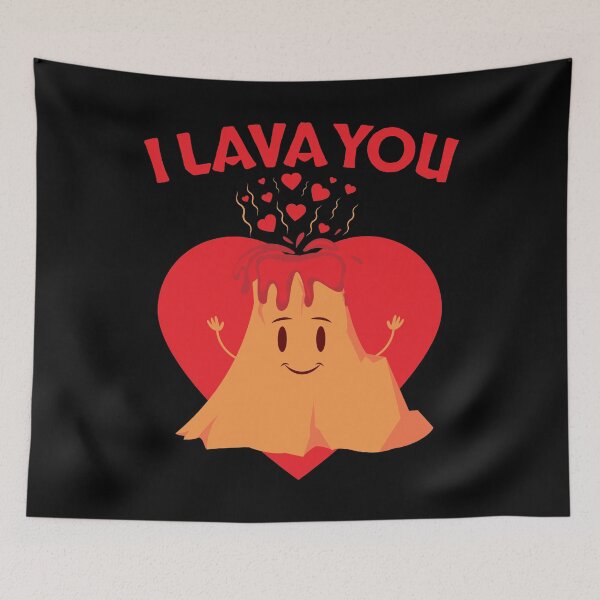 Item preview, I Lava You | I Love You | Valentine's Day Heart designed and sold by anziehend.