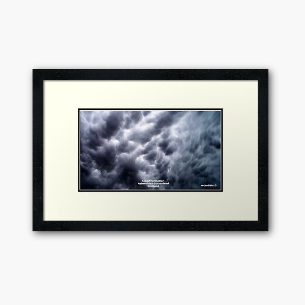 Cloud Formation 2 Framed Art Print