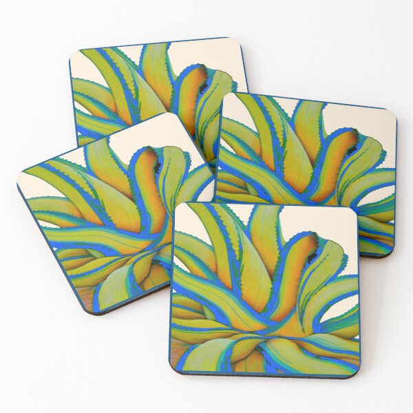 Item preview,   MODERN ABSTRACT STRIPED AGAVE CACTUS INSPIRED ART designed and sold by sharlesart.