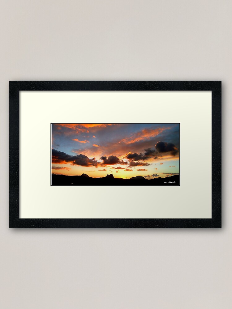 Alternate view of An Assynt Sunrise Framed Art Print