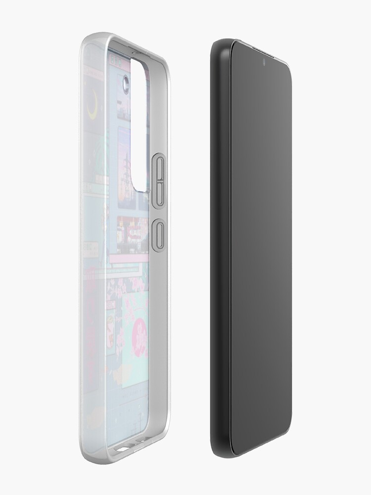 Alternate view of SeerLight desktop night Samsung Galaxy Phone Case