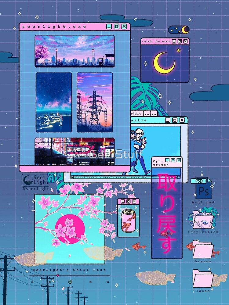 SeerLight desktop night by SeerStuff