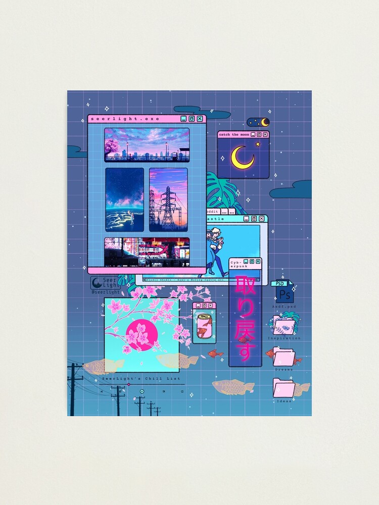 Alternate view of SeerLight desktop night Photographic Print