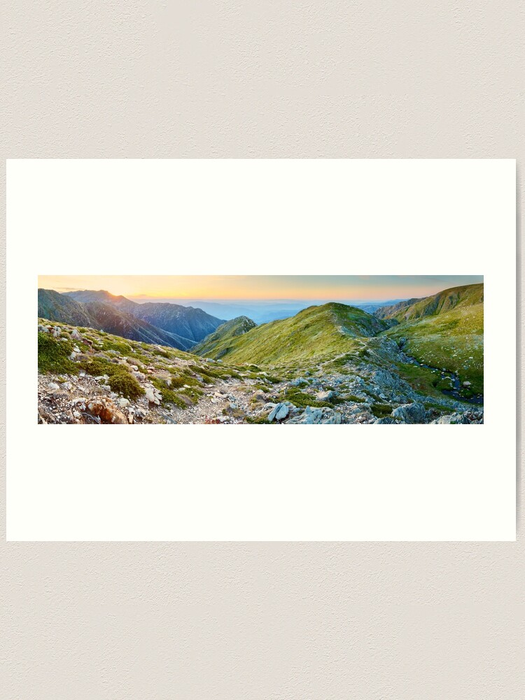 Alternate view of The Sentinel, Kosciuszko, New South Wales, Australia Art Print