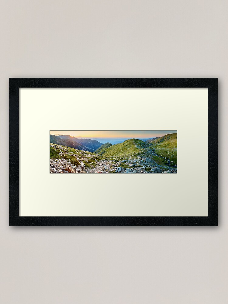 Alternate view of The Sentinel, Kosciuszko, New South Wales, Australia Framed Art Print