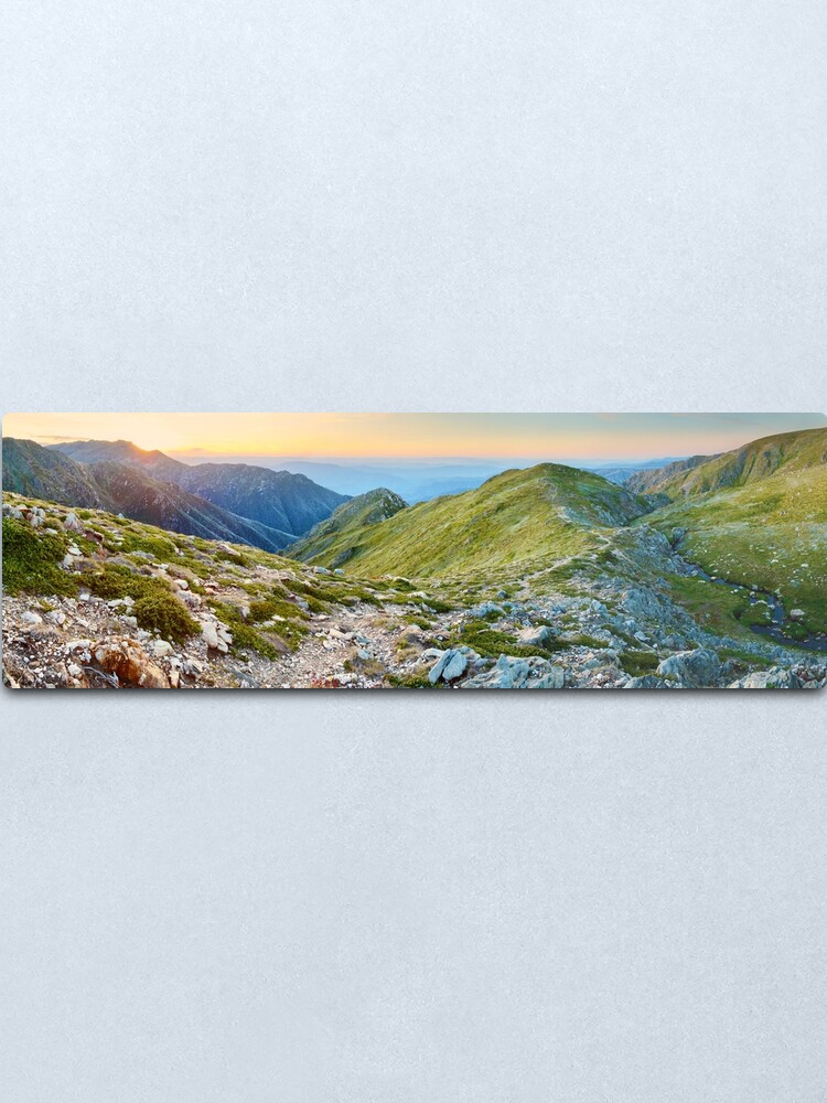 Alternate view of The Sentinel, Kosciuszko, New South Wales, Australia Metal Print