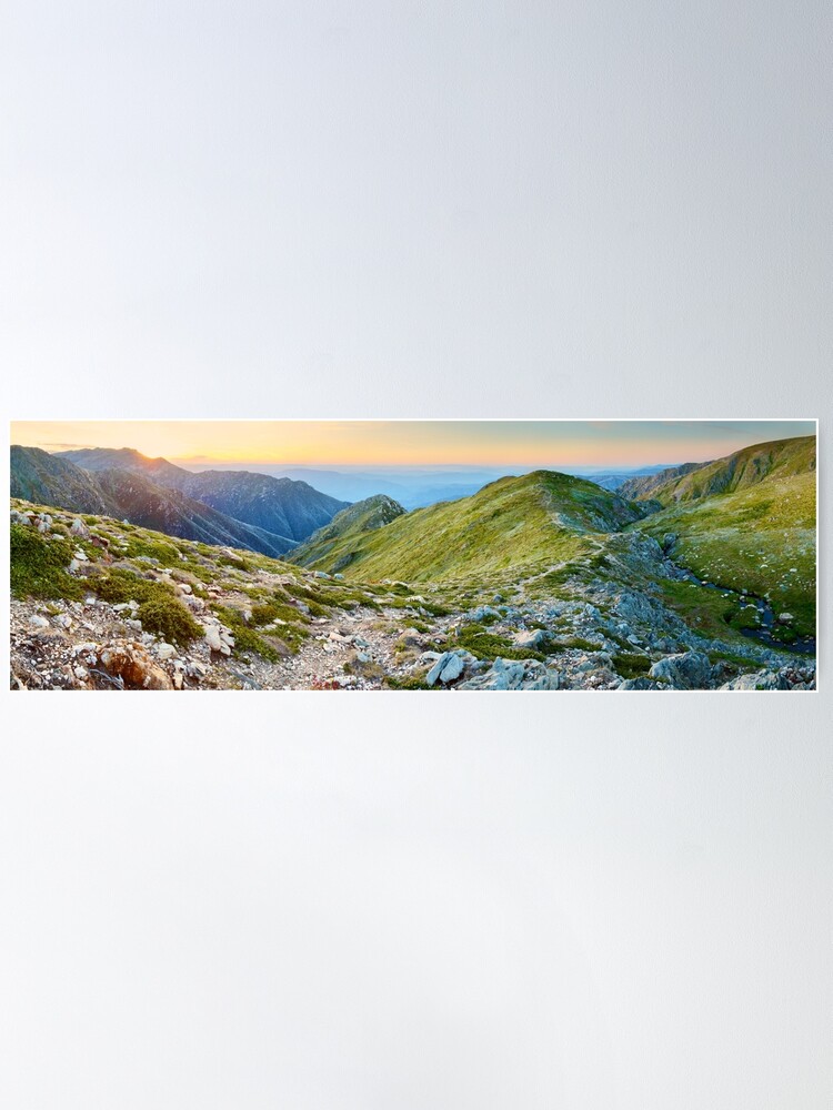 Alternate view of The Sentinel, Kosciuszko, New South Wales, Australia Poster
