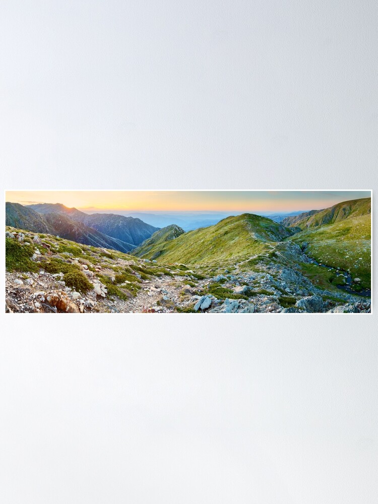 Alternate view of The Sentinel, Kosciuszko, New South Wales, Australia Poster