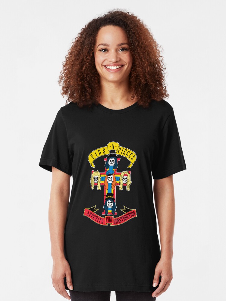 Alternate view of Appetite for Construction Slim Fit T-Shirt