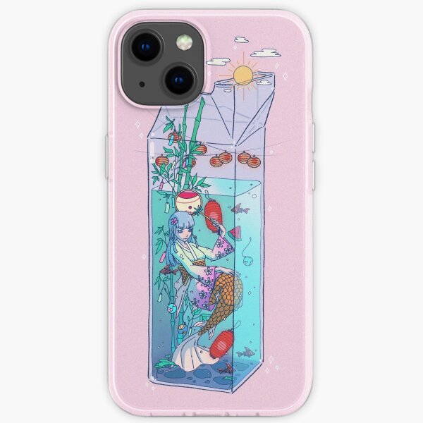 Tanabata Mermaid Drink iPhone Soft Case