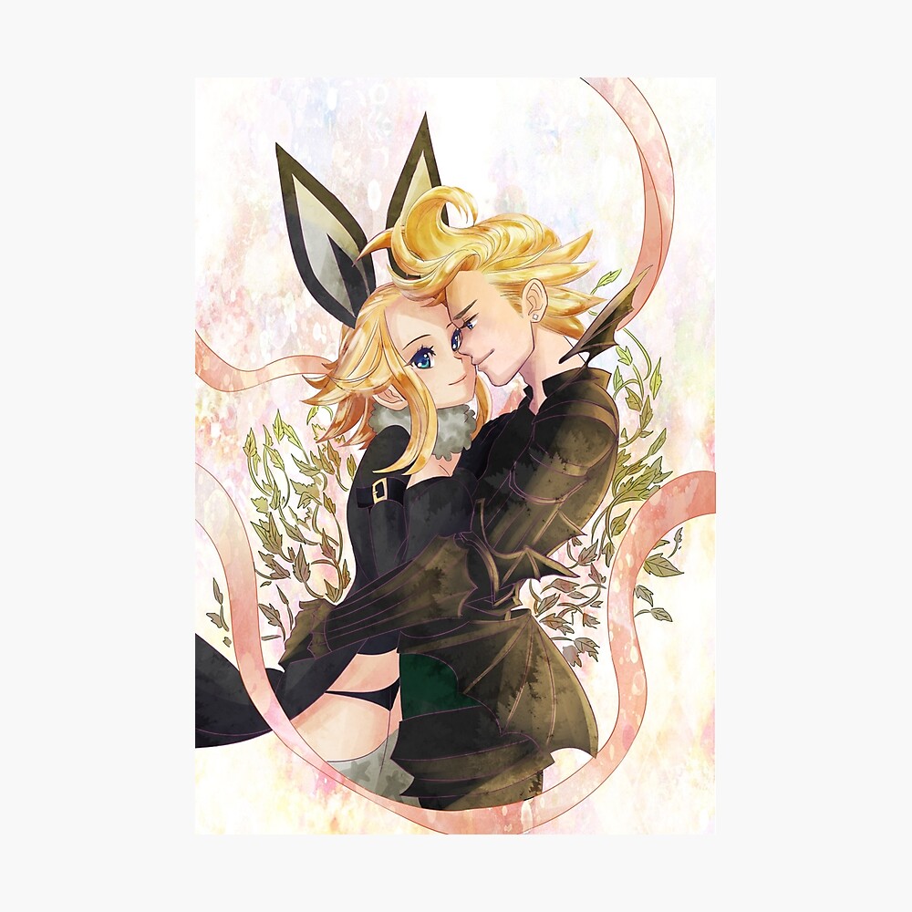 Poster Edea Y Ringabel De Marishop Redbubble