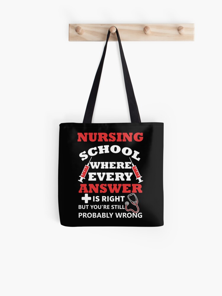 nursing school tote bags