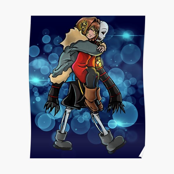 Underfell Frisk Posters Redbubble