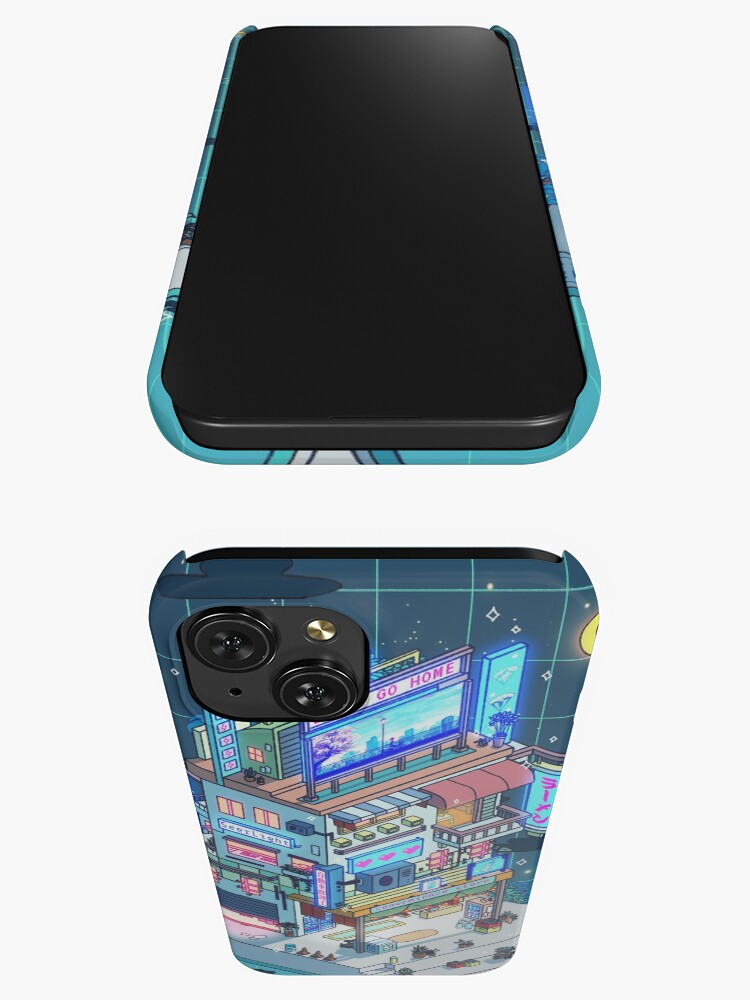 Thumbnail 3 of 4, iPhone Case, Corner Store Night designed and sold by SeerStuff.