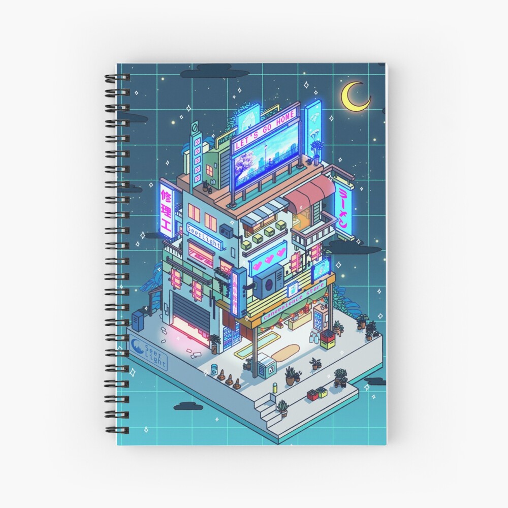 Item preview, Spiral Notebook designed and sold by SeerStuff.