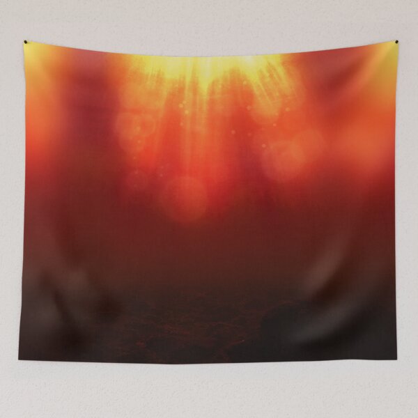 Item preview, Sea Floor (Sunset Orange) designed and sold by IgniteWithin.