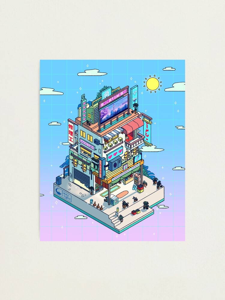 Alternate view of Corner Store Day Photographic Print