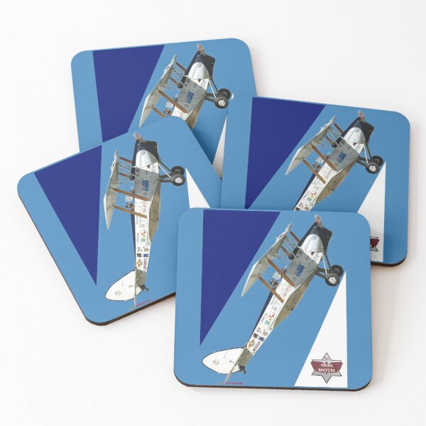 Item preview, Plane & Simple +badge - Tiger Moth VH-GVA 2010 designed and sold by muz2142.