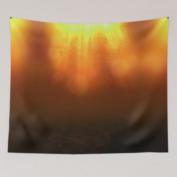 Item preview, Sea Floor (Sparkling Gold) designed and sold by IgniteWithin.