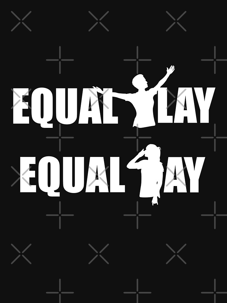 Equal Play Equal Pay (Light) - Megan Rapinoe, Alex Morgan Celebration by ZeldaDoodle