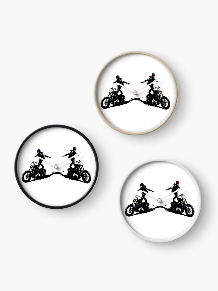 Thumbnail 3 of 4, Clock, High Noon Rider designed and sold by EightWinds.