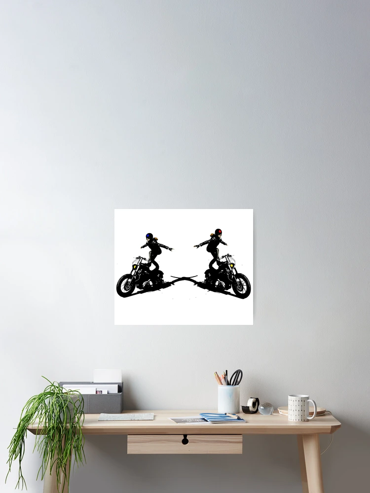 Thumbnail 2 of 3, Poster, High Noon Rider designed and sold by EightWinds.
