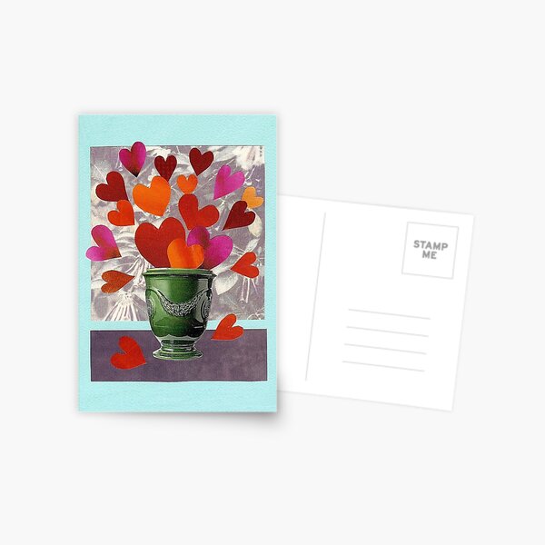 Hearts Postcard
