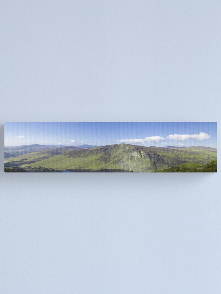 Thumbnail 2 of 3, Canvas Print, Wicklow Mountains, Ireland - Panoramic designed and sold by IAmPaul.