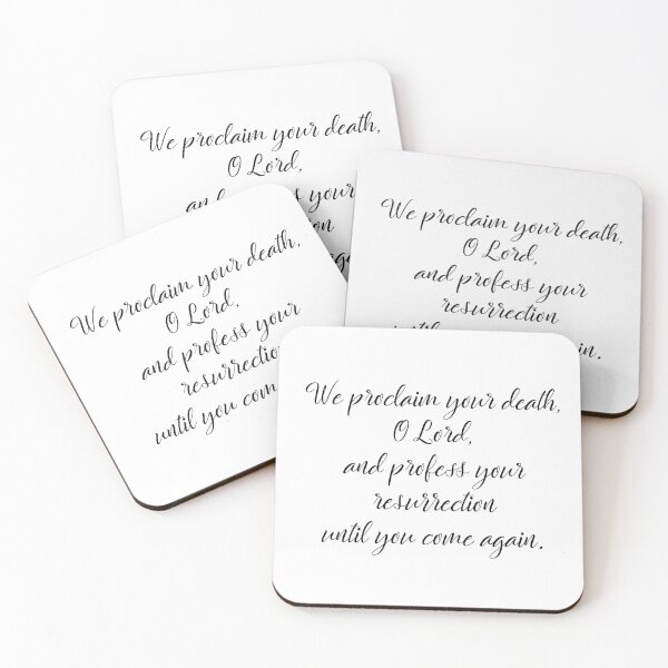 Item preview, catholic quote, mass quote, christian gift, catholic gift, bible verse, bible quote designed and sold by Lupappdesigns.