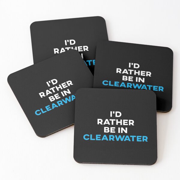 Item preview, I'd Rather Be In Clearwater designed and sold by teesaurus.