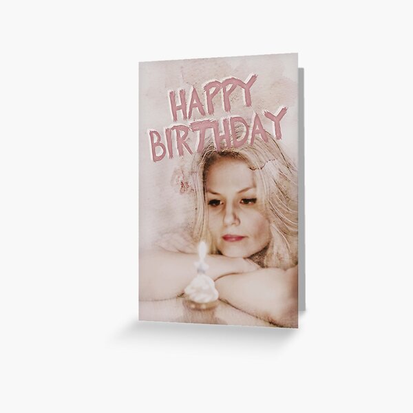 Happy Birthday; Greeting Card