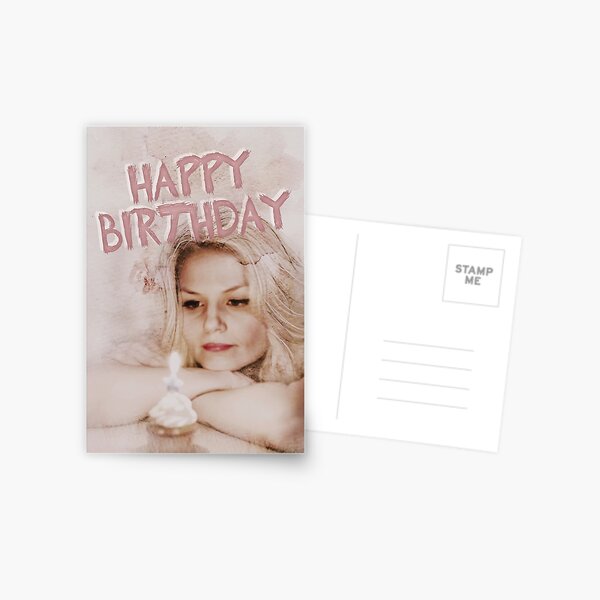 Happy Birthday; Postcard