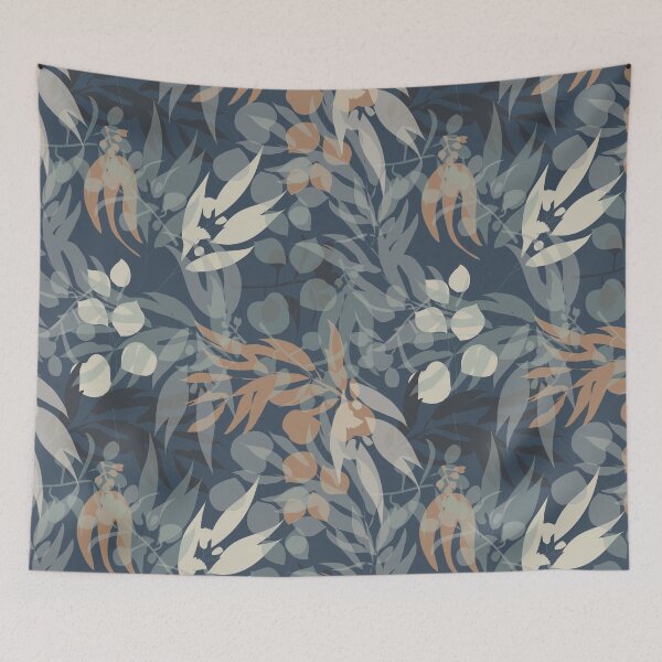 Item preview, Aussie Bush Cyanotype Dawn designed and sold by jojotou.